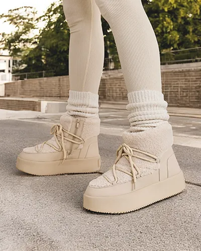 Karališkosios mados moteriški sniego batai Tomis