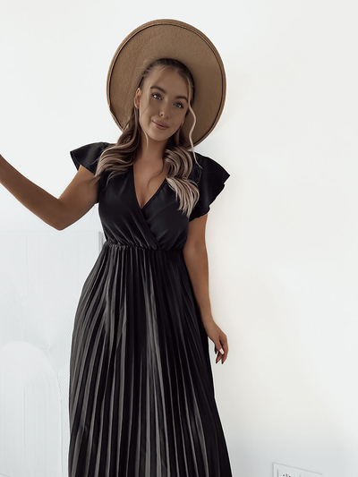 "Royalfashion" Moteriška plisuota midi suknelė