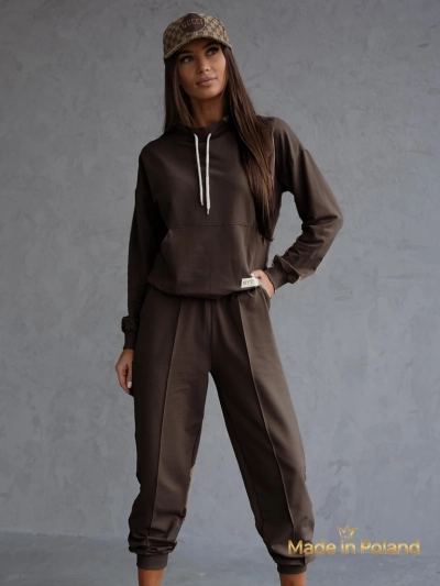 Royalfashion Bawełniany damski komplet casualowy