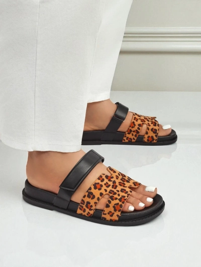 Royalfashion Женские шлёпанцы из экокожи FlexiComfi