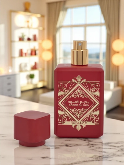 Aurora Sublime Badee Al Oud 50 ml - Rytietiški kvepalai raudoname flakone