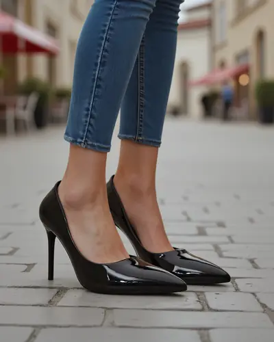 Royalfashion Женские классические остроносые туфли на шпильках Dofenis