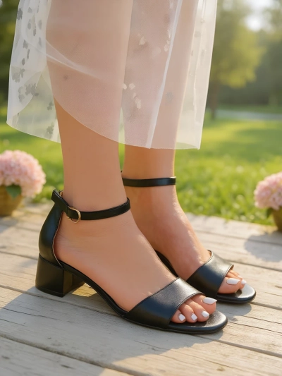 Royalfashion Женские сандалии на низком каблуке SoftHeels