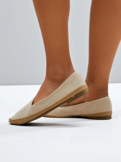 Royalfashion Moteriški ekologiško zomšiniai espadrilės Emmeno