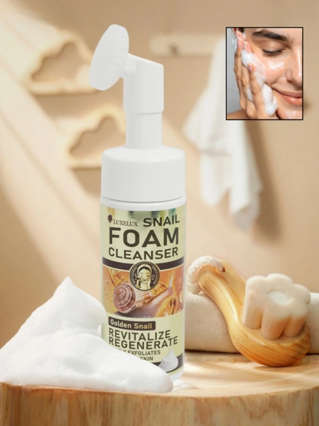 Aurelia Golden Snail Очищающая Пенка с Муцином 150ml Роскошная