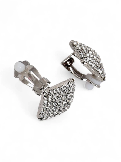 Royalfashion Женские серьги-клипсы с цирконами
