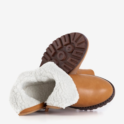 Коричневые пинетки с пряжкой Romula - Обувь