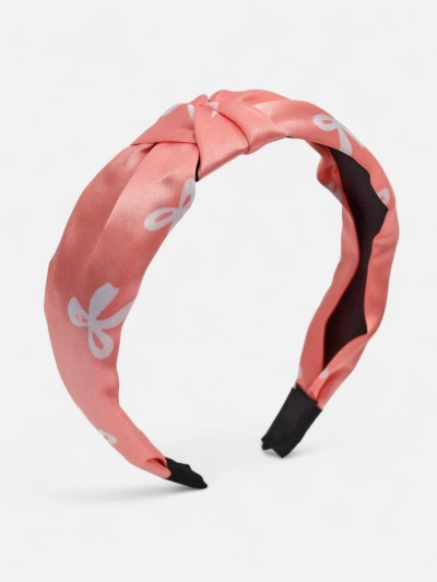 Royalfashion Opaska – satyna, plecionka i ten print, no cudo!