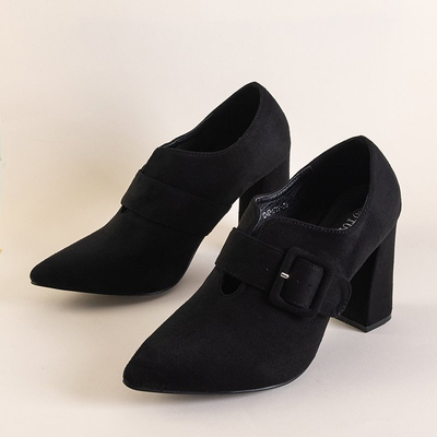 Juodi aukštakulniai bateliai Erline - Batai