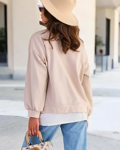 Royalfashion Женская тонкая толстовка из хлопка