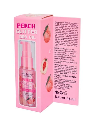 Summer Spray – Veido ir kūno skystas higlighteris Persikinis