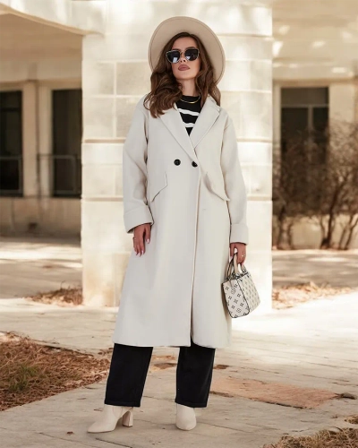 Royalfashion Длинное женское пальто