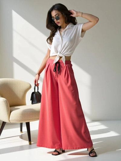Royalfashion Широкие женские штаны