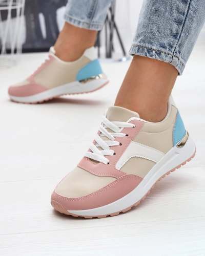 Женская спортивная обувь розово-бежевого цвета Arienla - Обувь