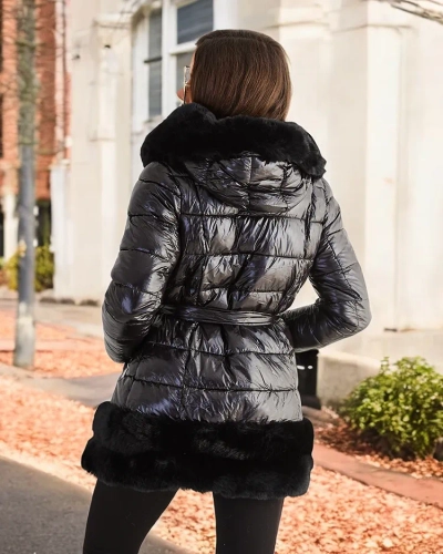 Royalfashion Moteriškas žieminis paltas