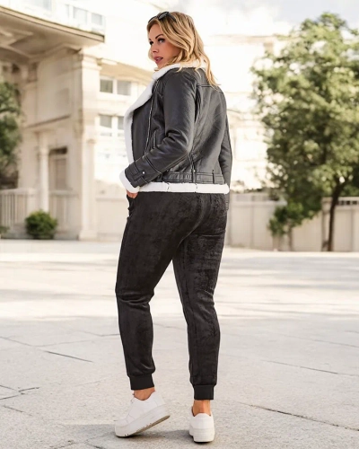 Женские утепленные спортивные брюки Royalfashion PLUS SIZE