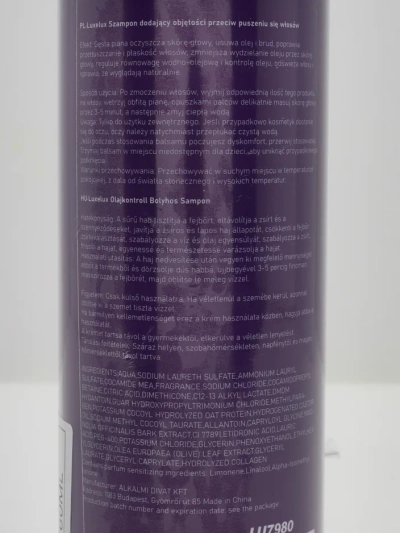 Luxelux plaukų šampūnas BOTOX 760 ml