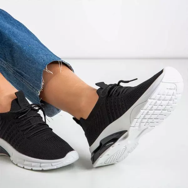 OUTLET Черная женская спортивная обувь Брайтон - Обувь