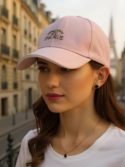 Royalfashion Кепка с стразами Paris Glam