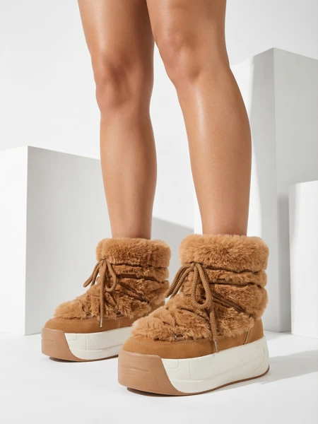 Женские снежные сапоги Royalfashion Rozuri