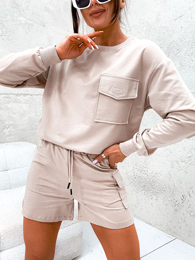 Royalfashion Женский комплект из толстовки