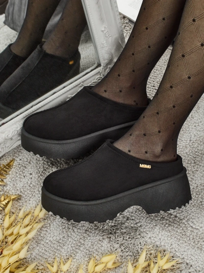 Trumpi moteriški a'la sniego batai su kailiuku Calindra