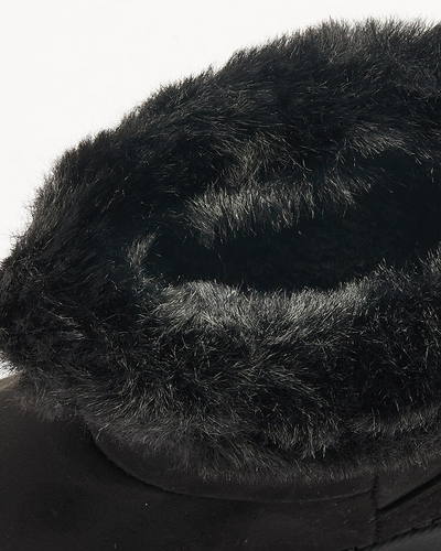 Royalfashion Moteriški batai a'la sniego batai su ornamentu Galaes