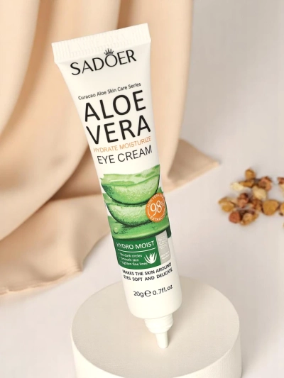 Sadoer akių kremas su alaviju – giliai drėkina, mažina nuovargio požymius ir palieka odą gaivią ir pailsėjusią. 87654321 <p> DĖMESIO! </p>
<p>Grąžinamos prekės turi turėti visas originalias nuolatinę ženklinimą, ypač nesugadintas etiketes ir ženklai, pate