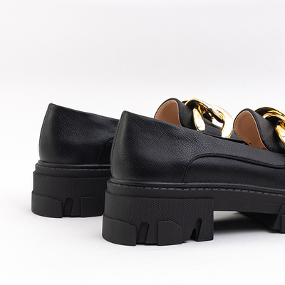 Juodi moteriški batai iš eko odos Aine - Avalynė