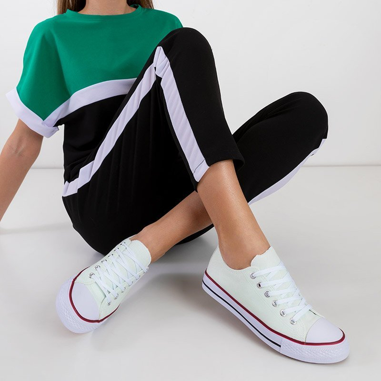 Białe trampki damskie Noenoes - Obuwie