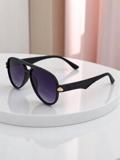 Royalfashion Солнцезащитные очки с декоративными дужками Shadow Aviator