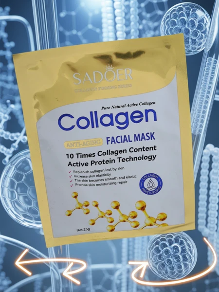 Sadoer Alethea Collagen Face Mask 25ml Anti-Aging Protein