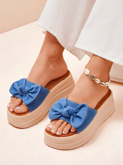 Royalfashion Женские шлепанцы на платформе Givan