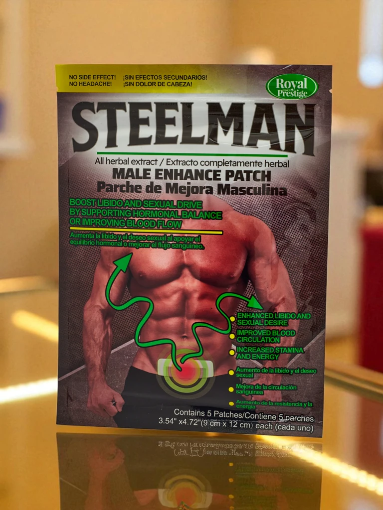 Naturalus potenciją stiprinantis pleistras vyrams