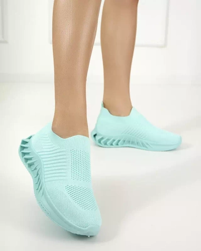 OUTLET Женские кроссовки без шнуровки Mint Dinging - Обувь