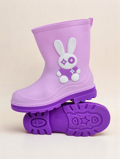 Royalfashion Kalosze dziecięce z króliczkiem Bunny Splash – sztos!
