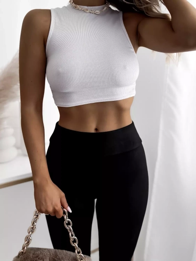 Apšiltintos juodos moteriškos tamprės- Drabužiai