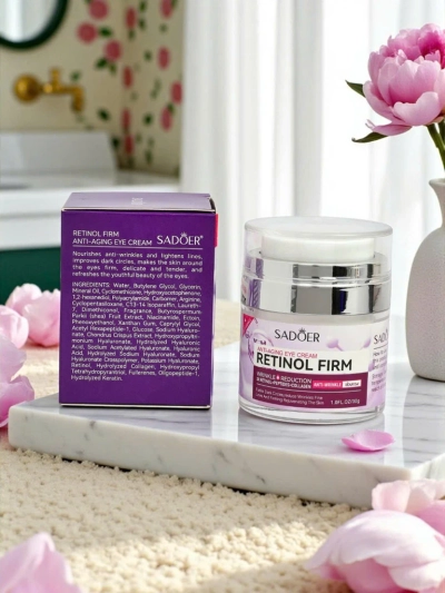 Sadoer Anti Wrinkle Retinol Firm Cremo Vesta - krem pod oczy 30g – must-have dla Twojej skóry!