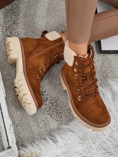 Moteriški aulinukai su kailiuku Tessara