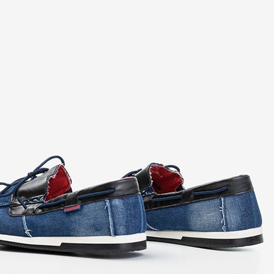 темно-синие джинсовые лоферы Rais для мужчин - Обувь