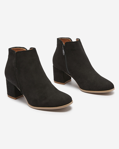 Juodi moteriški batai iš ekovamšos Frenas - Avalynė