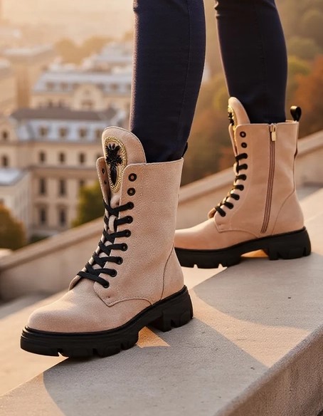 Royalfashion Ekologiška veliuro moteriška darbininkė batai Moxox