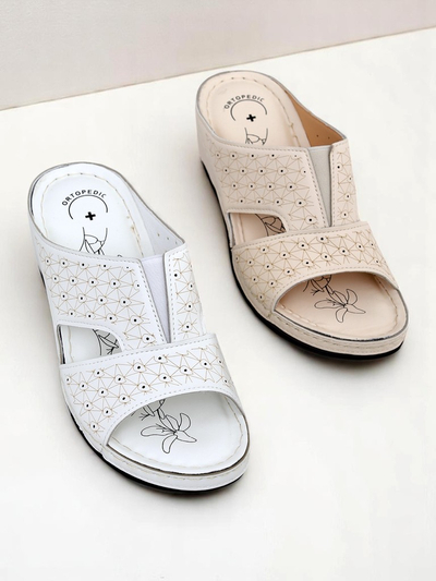 Royalfashion Damskie klapki Nova Step - sztos!