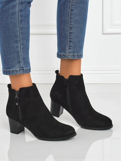 Midnight Bloom Booties