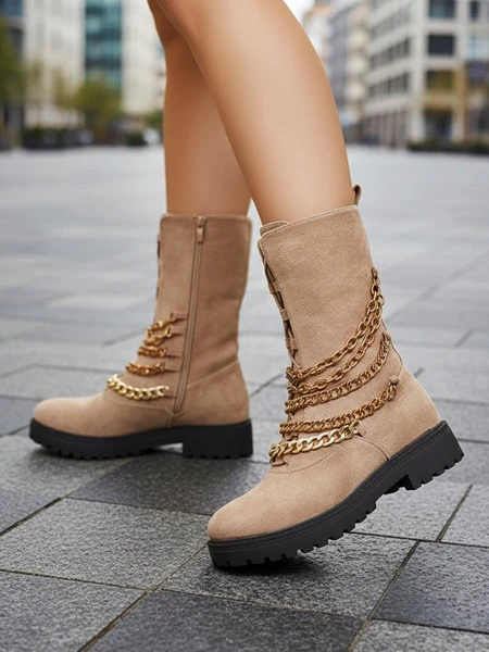 "Royalfashion" Moteriški šviesiai rudi "Goserre" batai