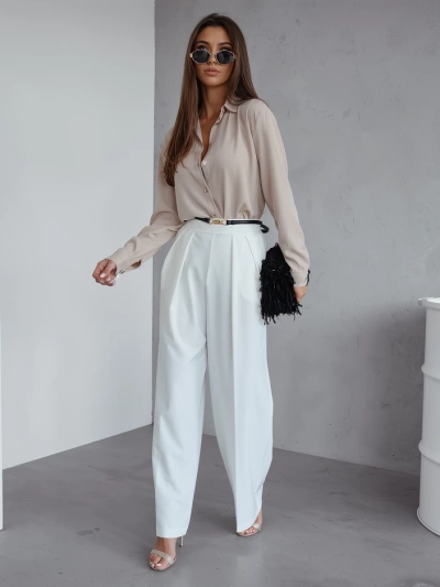 Royalfashion Широкие женские брюки с стрелками