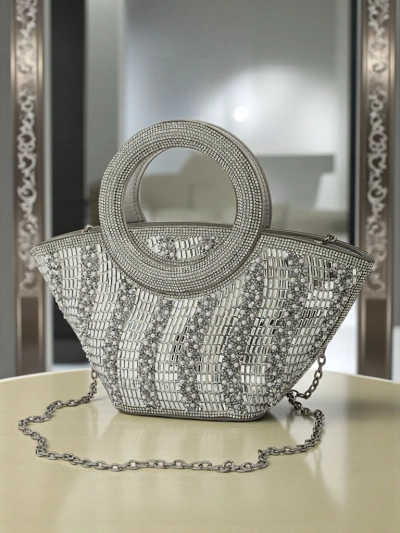 Maža moteriška rankinė su cirkoniais „Sparkle Queen“