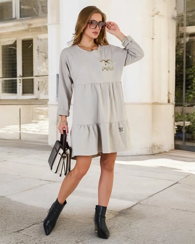 Женское платье из ткани Royalfashion