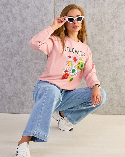 Royalfashion Женская хлопковая тонкая толстовка с принтом