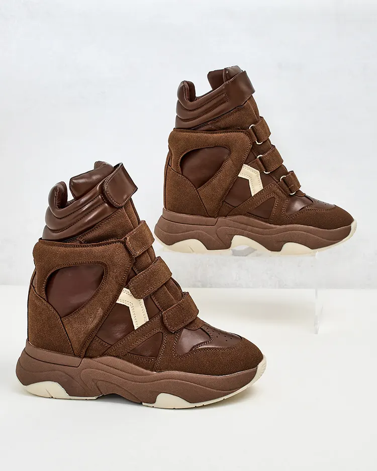 Royalfashion Женские спортивные ботинки на каблуке Redittias